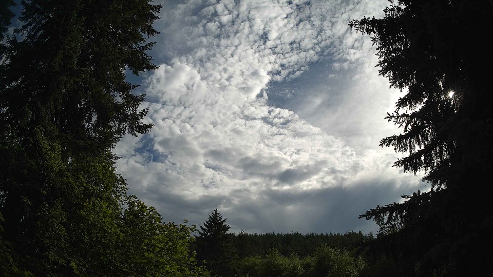 Pacific Northwest skyline timelapse frame from Jun 18th, 2026 at 5:45 PM