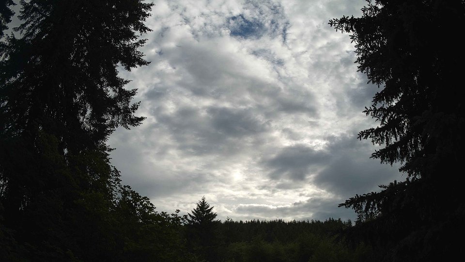 Pacific Northwest skyline timelapse frame from Jun 18th, 2026 at 6:45 PM