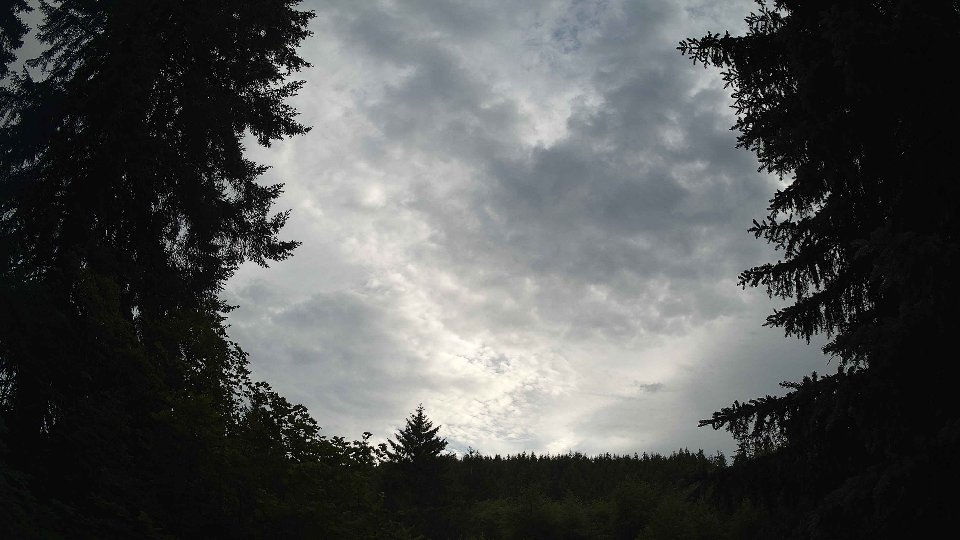 Pacific Northwest skyline timelapse frame from Jun 18th, 2026 at 7:15 PM