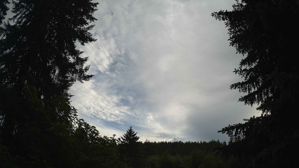 Pacific Northwest skyline timelapse frame from Jun 18th, 2026 at 7:30 PM