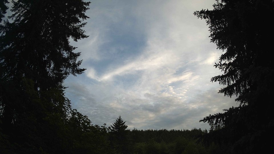 Pacific Northwest skyline timelapse frame from Jun 18th, 2026 at 8:30 PM