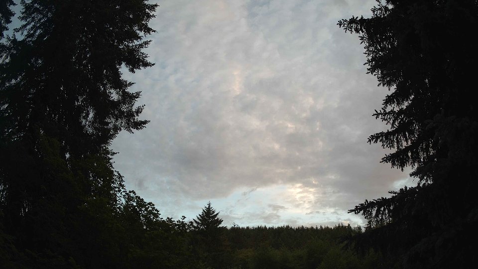 Pacific Northwest skyline timelapse frame from Jun 18th, 2026 at 8:59 PM