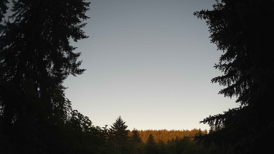 Pacific Northwest skyline timelapse frame from Jun 19th, 2026 at 5:45 AM