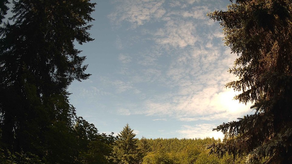 Pacific Northwest skyline timelapse frame from Jun 19th, 2026 at 9:45 AM