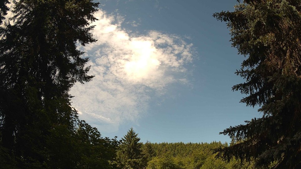 Pacific Northwest skyline timelapse frame from Jun 19th, 2026 at 10:45 AM