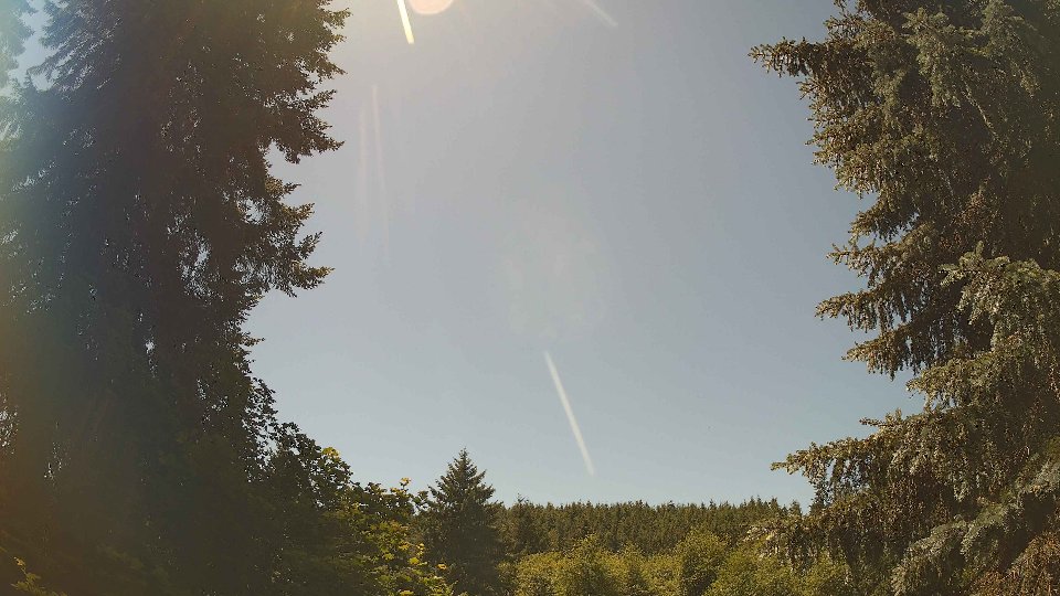 Pacific Northwest skyline timelapse frame from Jun 19th, 2026 at 1:15 PM