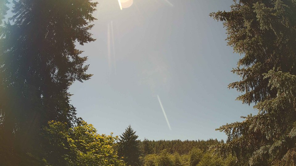 Pacific Northwest skyline timelapse frame from Jun 19th, 2026 at 1:30 PM