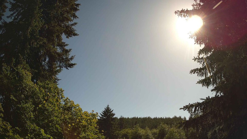 Pacific Northwest skyline timelapse frame from Jun 19th, 2026 at 4:45 PM