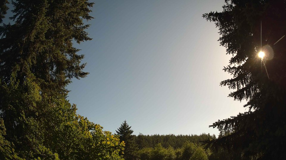 Pacific Northwest skyline timelapse frame from Jun 19th, 2026 at 5:45 PM