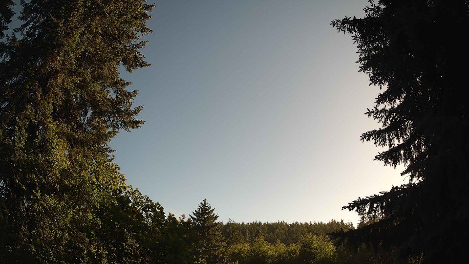 Pacific Northwest skyline timelapse frame from Jun 19th, 2026 at 6:45 PM
