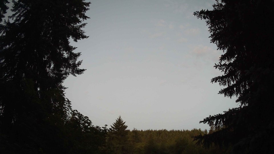 Pacific Northwest skyline timelapse frame from Jun 19th, 2026 at 5:00 AM