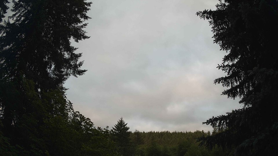 Pacific Northwest skyline timelapse frame from Jun 20th, 2026 at 5:45 AM