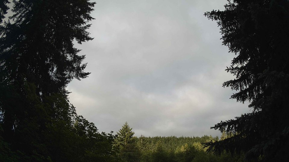 Pacific Northwest skyline timelapse frame from Jun 20th, 2026 at 6:45 AM