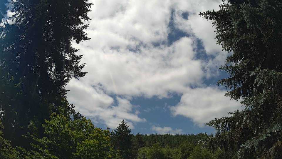 Pacific Northwest skyline timelapse frame from Jun 20th, 2026 at 12:15 PM