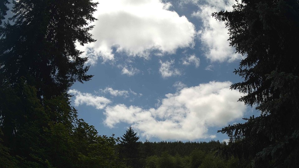 Pacific Northwest skyline timelapse frame from Jun 20th, 2026 at 1:15 PM
