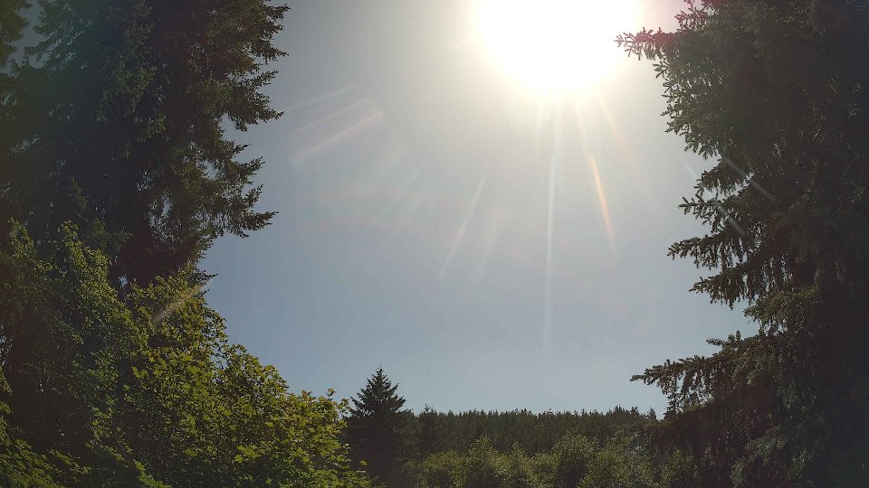 Pacific Northwest skyline timelapse frame from Jun 20th, 2026 at 3:45 PM