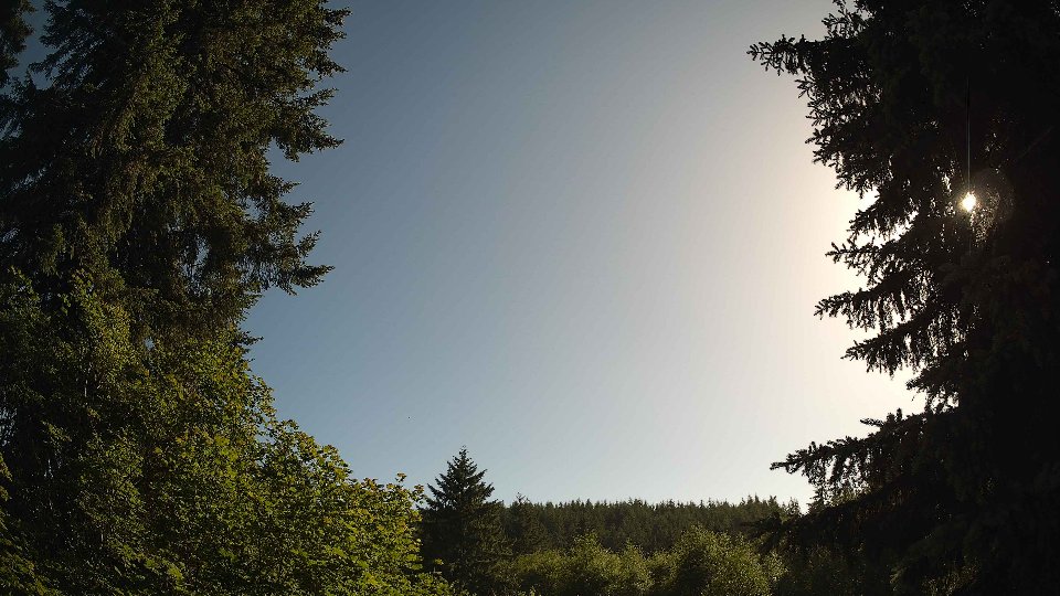 Pacific Northwest skyline timelapse frame from Jun 20th, 2026 at 5:45 PM