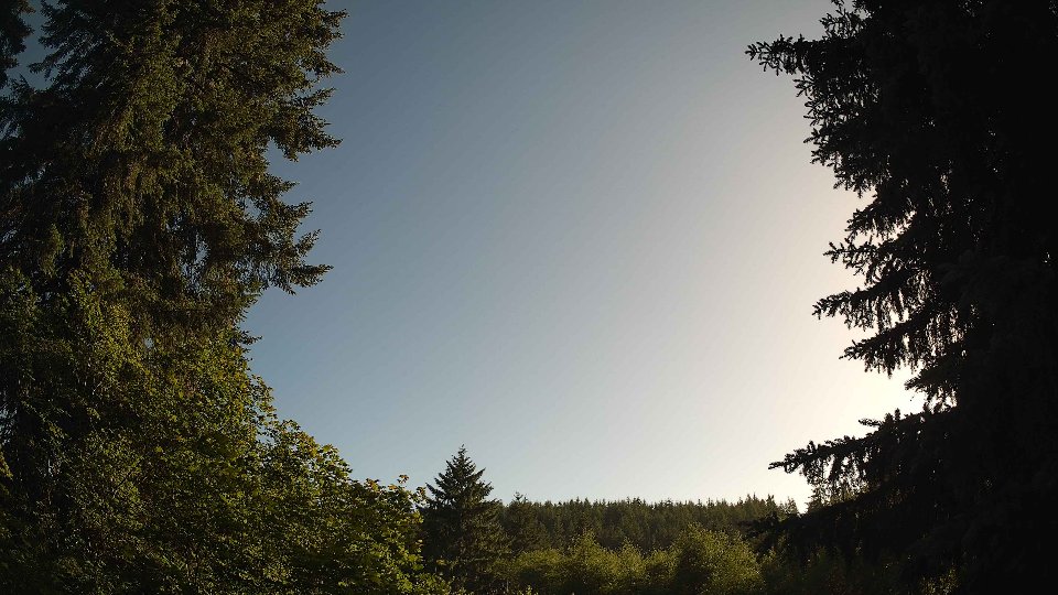 Pacific Northwest skyline timelapse frame from Jun 20th, 2026 at 6:30 PM