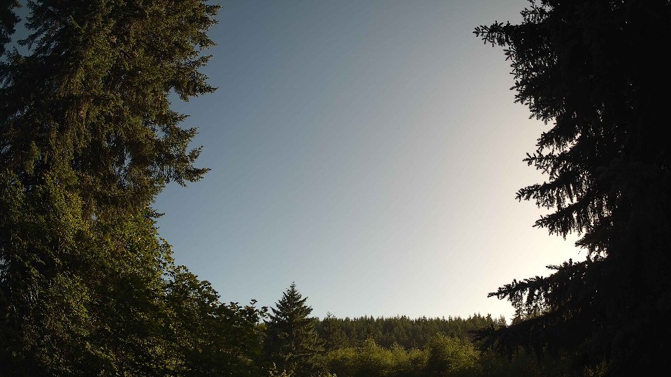 Pacific Northwest skyline timelapse frame from Jun 20th, 2026 at 6:45 PM