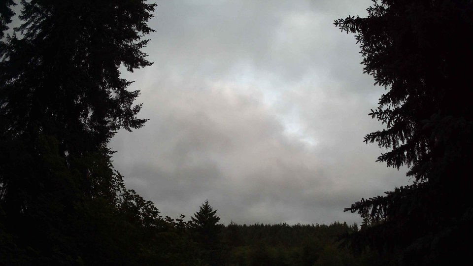 Pacific Northwest skyline timelapse frame from Jun 20th, 2026 at 5:00 AM