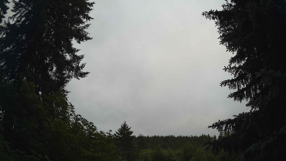Pacific Northwest skyline timelapse frame from Jun 21st, 2026 at 6:00 AM