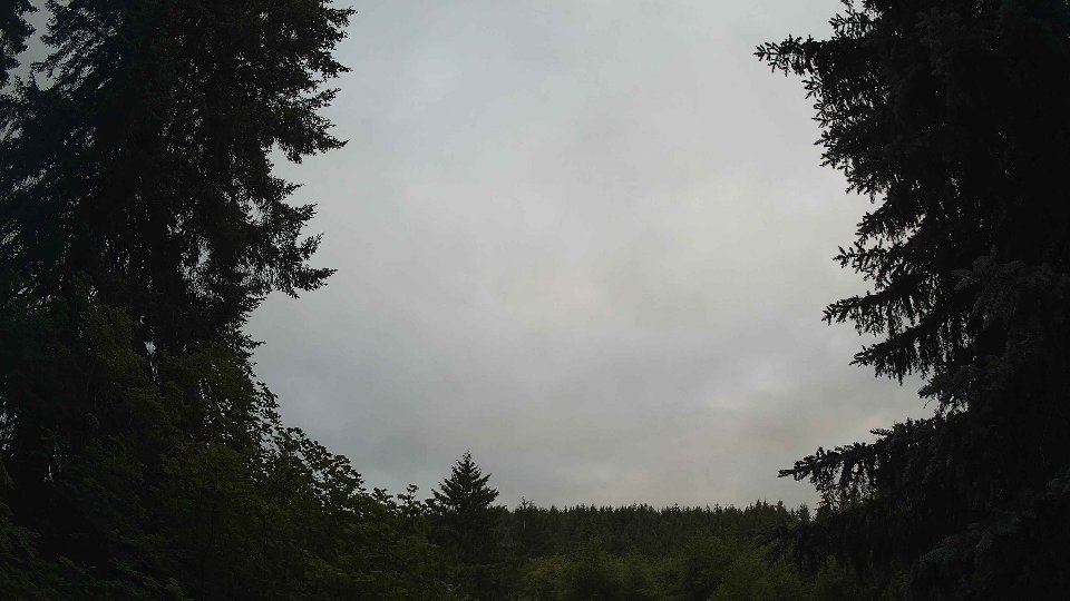 Pacific Northwest skyline timelapse frame from Jun 21st, 2026 at 6:15 AM