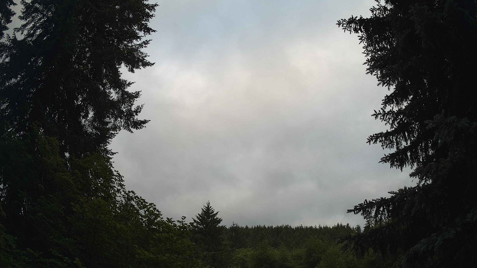 Pacific Northwest skyline timelapse frame from Jun 21st, 2026 at 6:30 AM