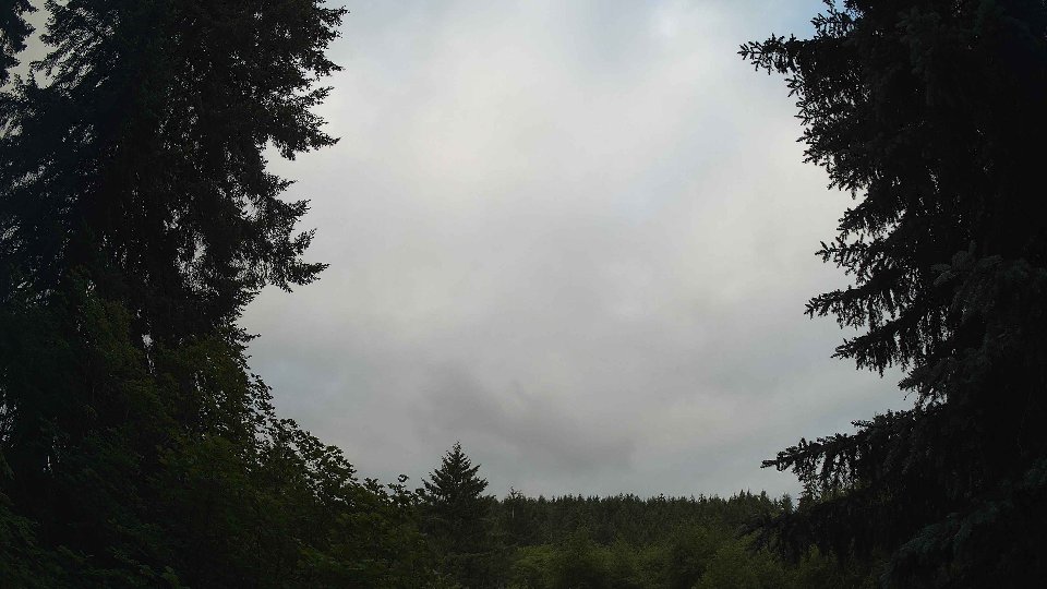 Pacific Northwest skyline timelapse frame from Jun 21st, 2026 at 6:45 AM