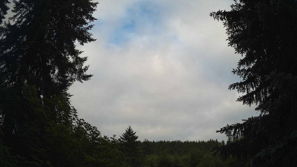 Pacific Northwest skyline timelapse frame from Jun 21st, 2026 at 7:00 AM