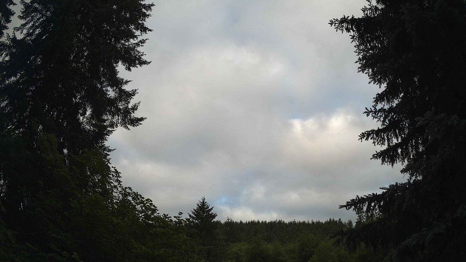 Pacific Northwest skyline timelapse frame from Jun 21st, 2026 at 7:15 AM