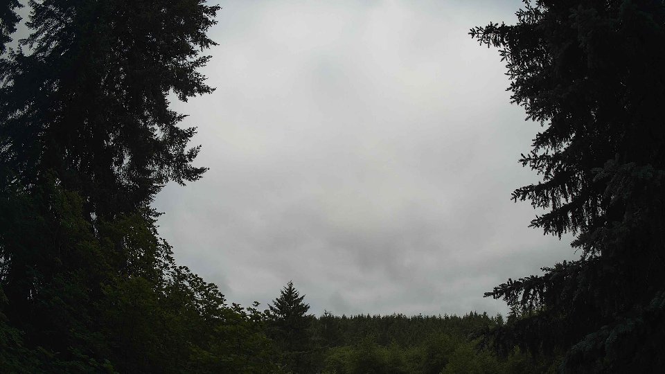 Pacific Northwest skyline timelapse frame from Jun 21st, 2026 at 7:30 AM
