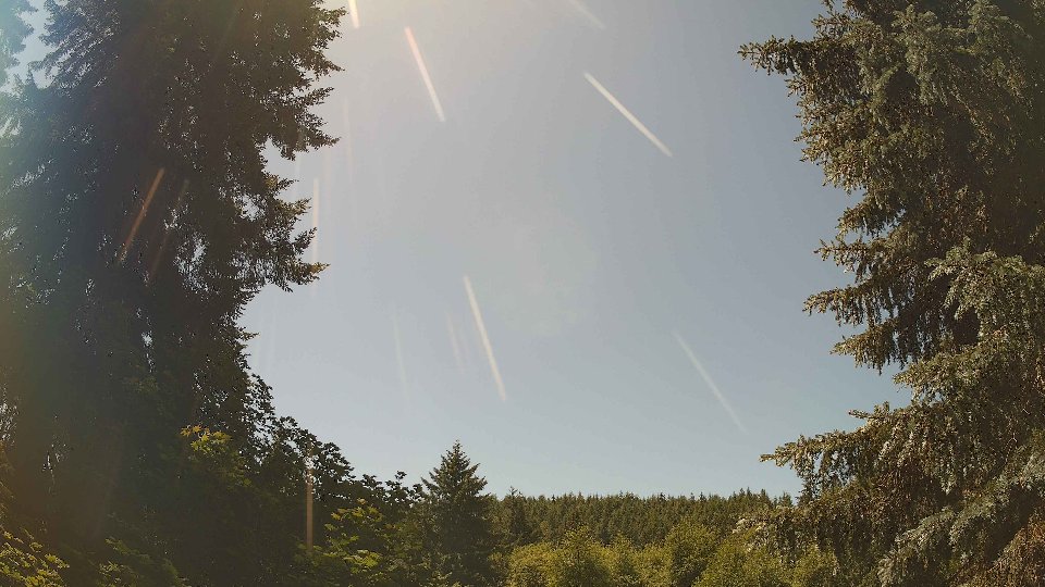Pacific Northwest skyline timelapse frame from Jun 21st, 2026 at 1:00 PM