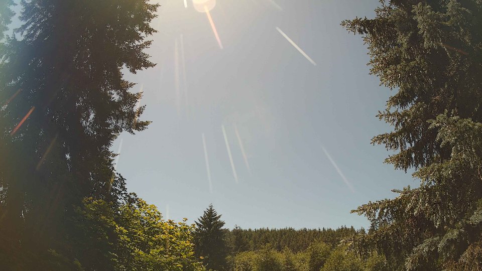 Pacific Northwest skyline timelapse frame from Jun 21st, 2026 at 1:30 PM