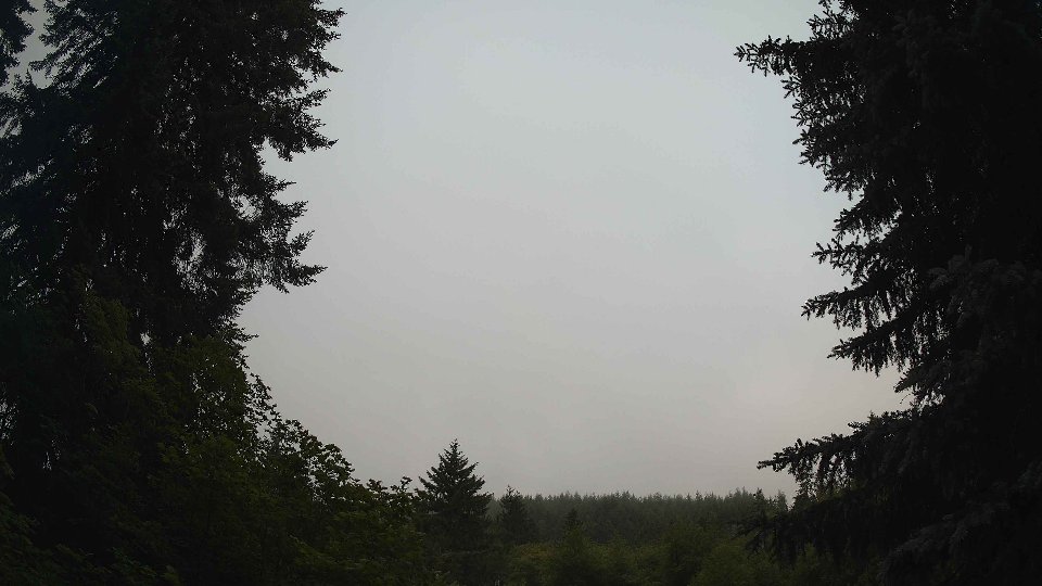 Pacific Northwest skyline timelapse frame from Jun 22nd, 2026 at 5:45 AM