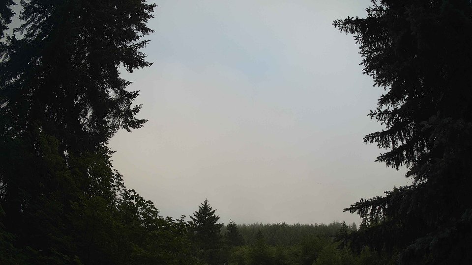 Pacific Northwest skyline timelapse frame from Jun 22nd, 2026 at 6:45 AM