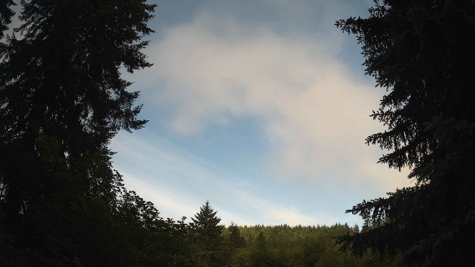 Pacific Northwest skyline timelapse frame from Jun 22nd, 2026 at 7:30 AM