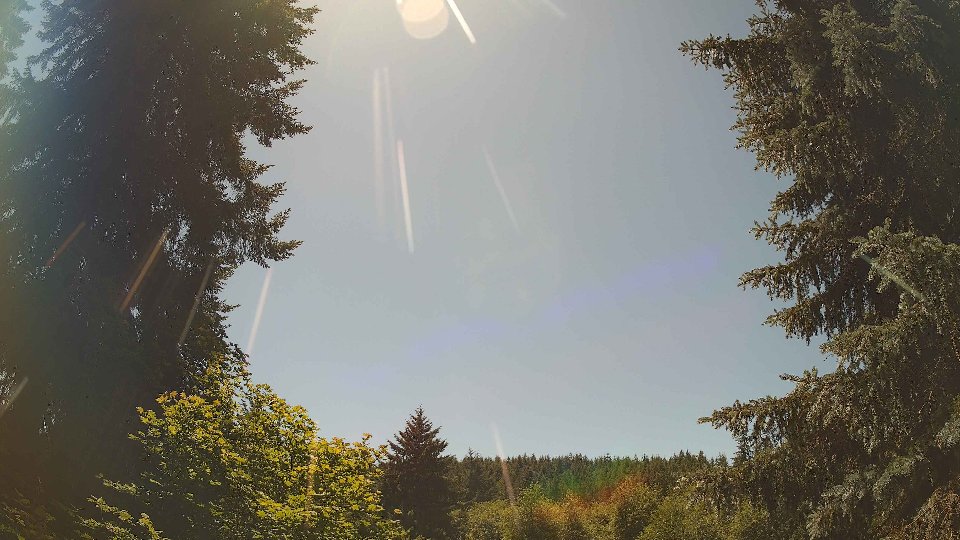Pacific Northwest skyline timelapse frame from Jun 22nd, 2026 at 1:45 PM
