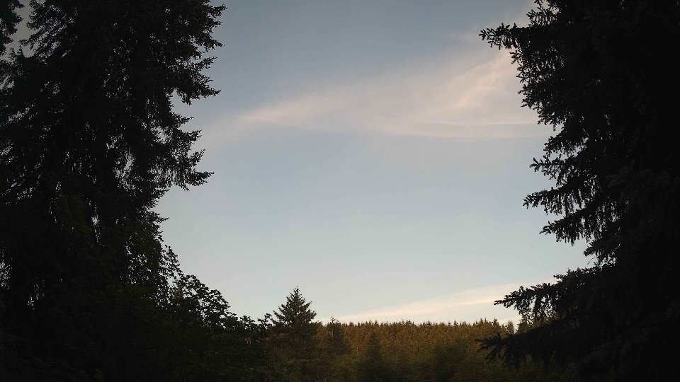 Pacific Northwest skyline timelapse frame from Jun 23rd, 2026 at 5:45 AM