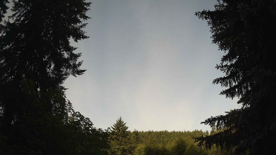 Pacific Northwest skyline timelapse frame from Jun 23rd, 2026 at 7:45 AM