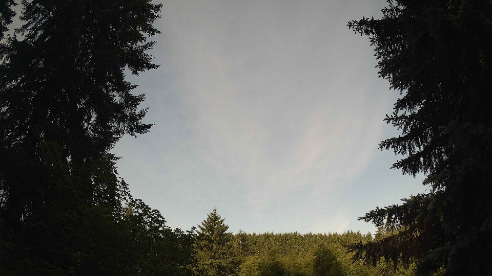 Pacific Northwest skyline timelapse frame from Jun 23rd, 2026 at 8:00 AM