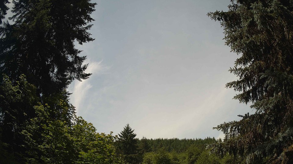 Pacific Northwest skyline timelapse frame from Jun 23rd, 2026 at 11:45 AM