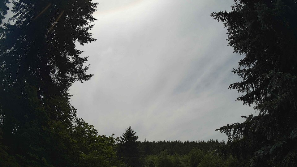 Pacific Northwest skyline timelapse frame from Jun 23rd, 2026 at 1:30 PM