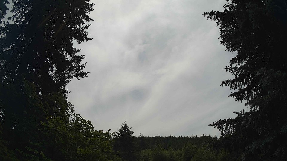 Pacific Northwest skyline timelapse frame from Jun 23rd, 2026 at 1:45 PM