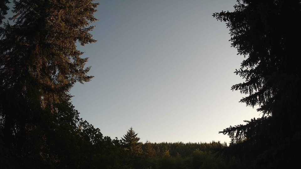 Pacific Northwest skyline timelapse frame from Jun 23rd, 2026 at 7:45 PM