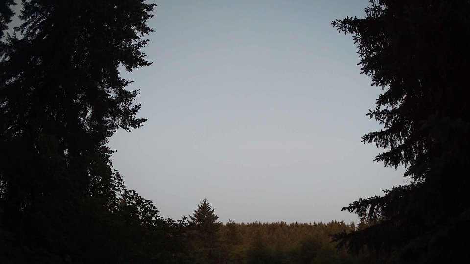 Pacific Northwest skyline timelapse frame from Jun 23rd, 2026 at 5:00 AM