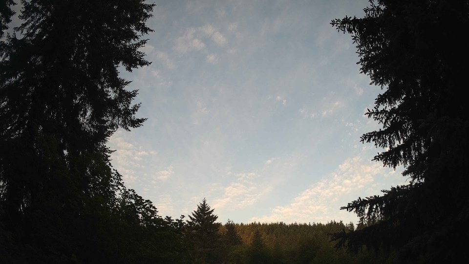 Pacific Northwest skyline timelapse frame from Jun 24th, 2026 at 6:00 AM