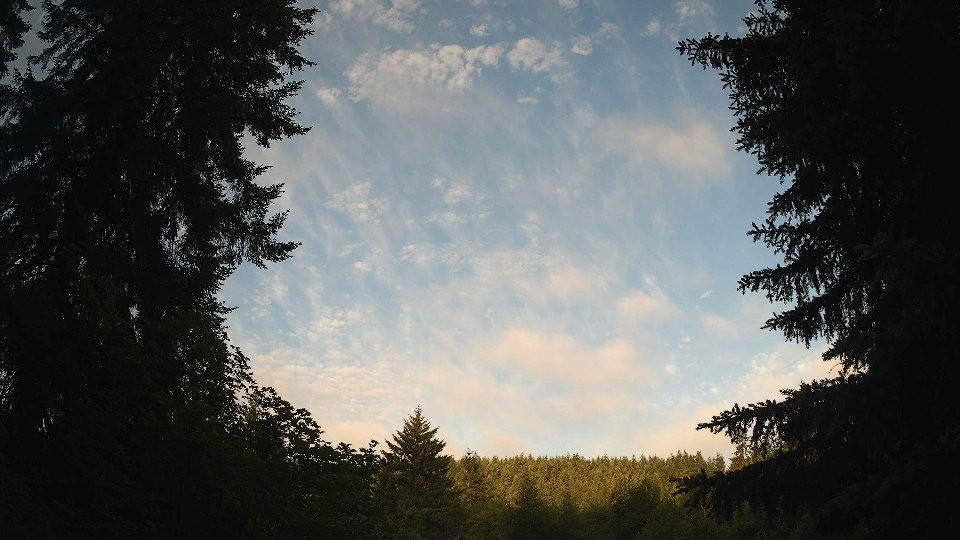 Pacific Northwest skyline timelapse frame from Jun 24th, 2026 at 6:30 AM