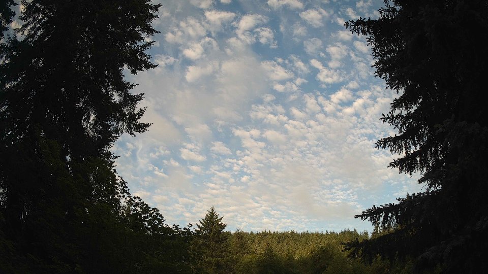Pacific Northwest skyline timelapse frame from Jun 24th, 2026 at 7:00 AM