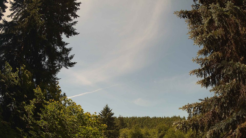 Pacific Northwest skyline timelapse frame from Jun 24th, 2026 at 11:45 AM