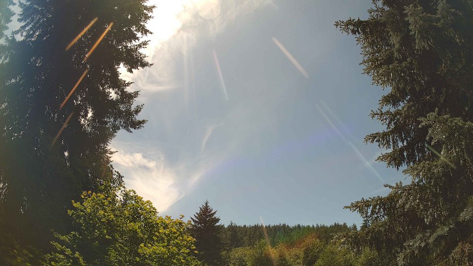 Pacific Northwest skyline timelapse frame from Jun 24th, 2026 at 1:45 PM